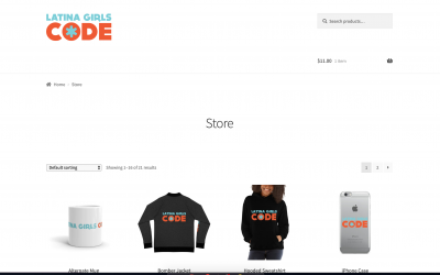 Latina Girls Code Store: Now Open!